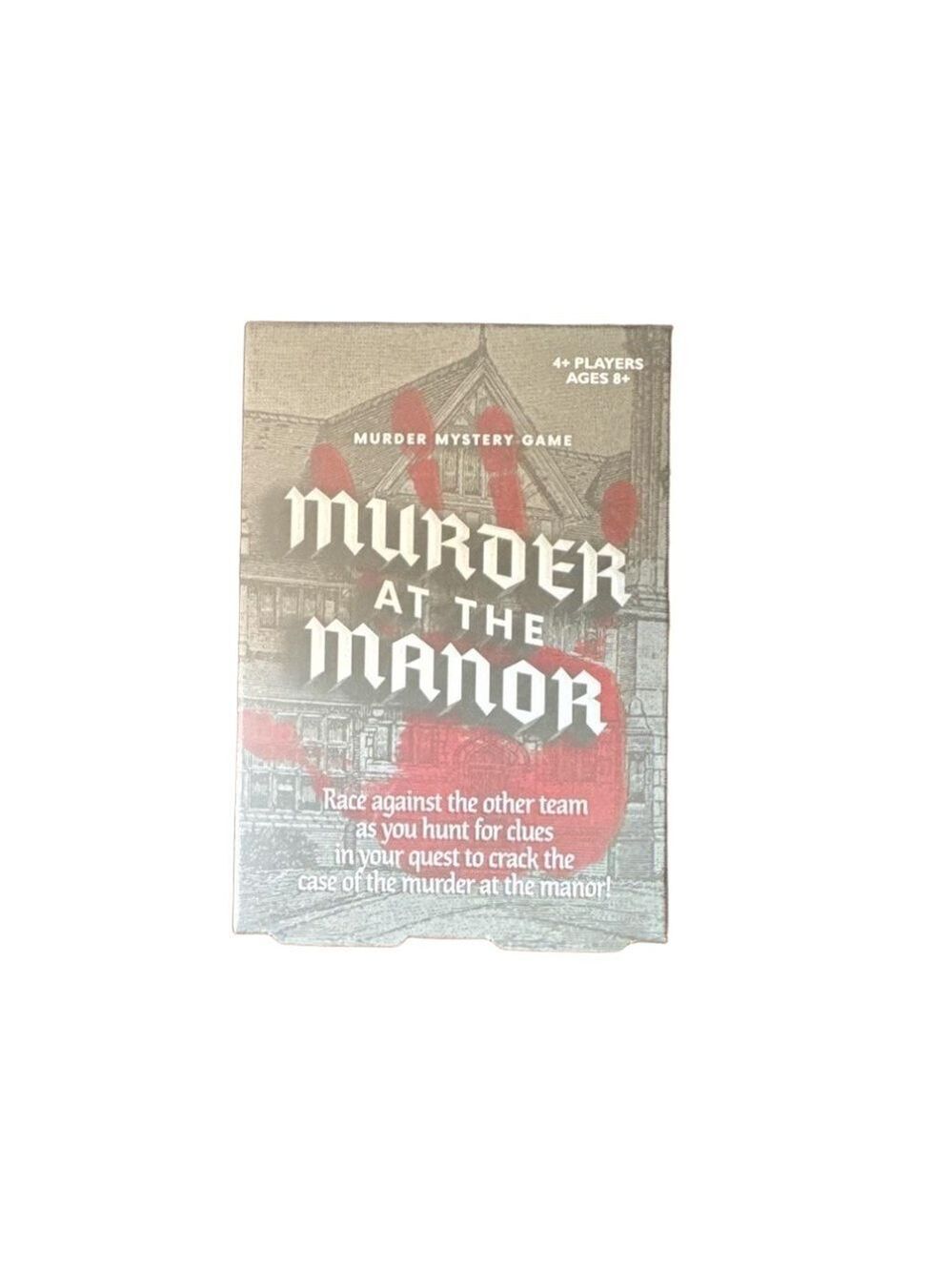 New Murder at the Manor Card Game